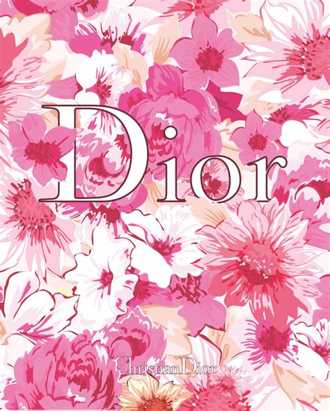 papier peint dior|dior's flowers vogue.